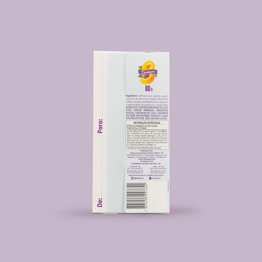 Choco Oz Zero Açúcar 33% Cacau com Damasco 80g