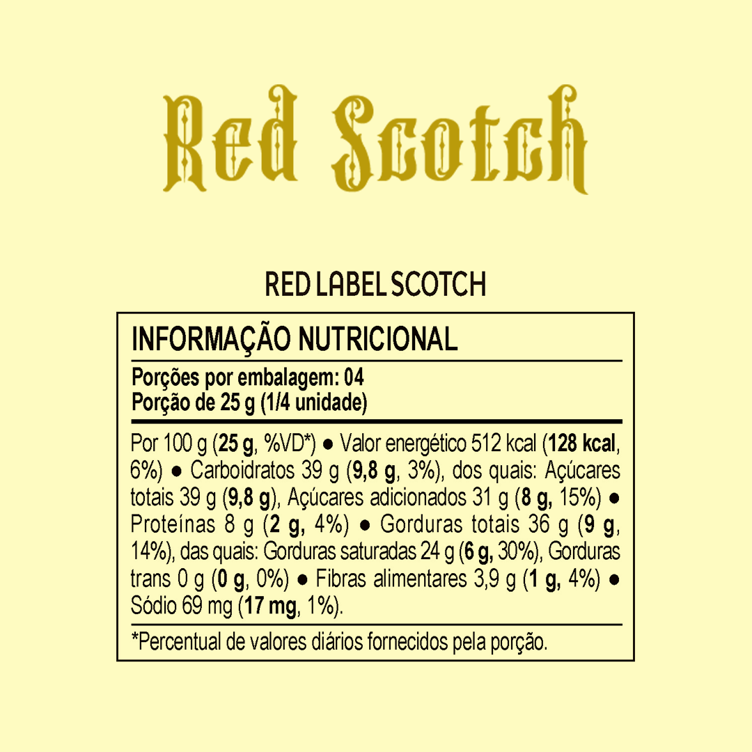 Choco Oz ao Leite com Jhonnie Walker Red 100g