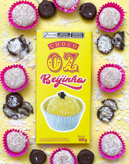 Choco Oz Ao Leite com Brigadeiro de Coco 100g