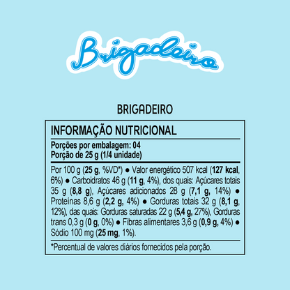 Choco Oz ao leite com Brigadeiro 100g