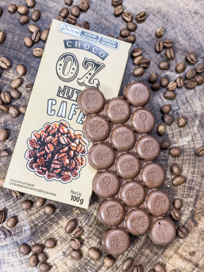 Choco Oz ao Leite com Café 100g
