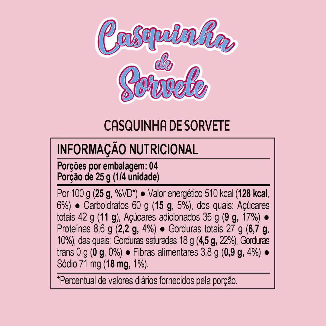 Choco Oz ao Leite com Casquinha do Sorvete 100g