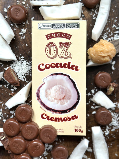 Choco Oz ao Leite com Cocada Cremosa 100g