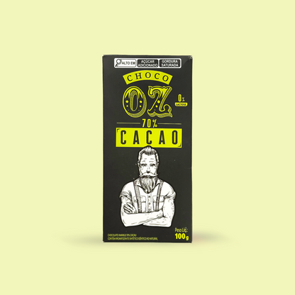 Choco Oz Amargo 70% Cacau Men 100g