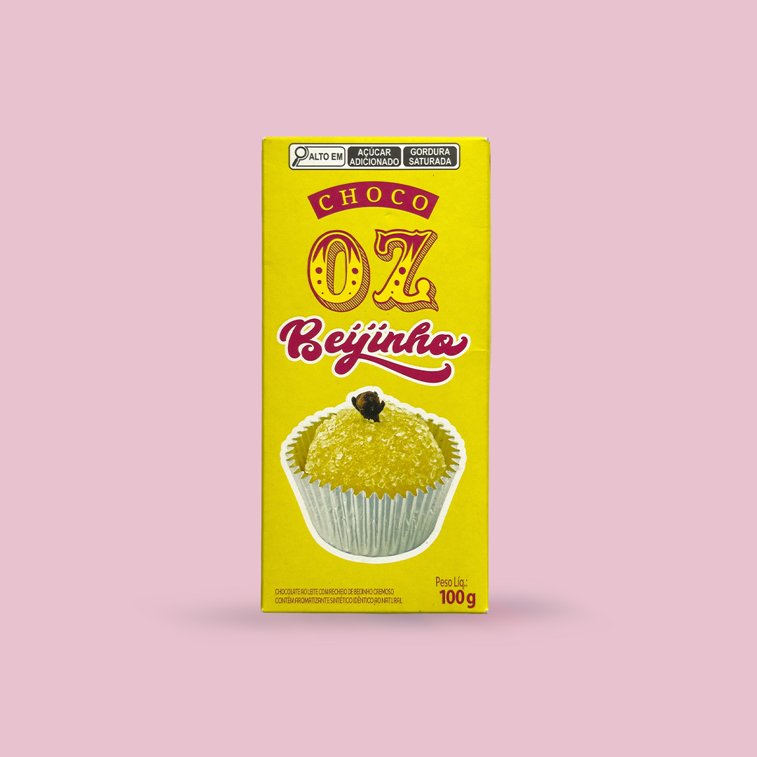 Choco Oz Ao Leite com Brigadeiro de Coco 100g