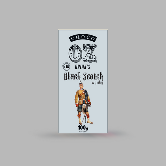 Choco Oz Drink's Whiskey Jhonnie Walker Black 100g