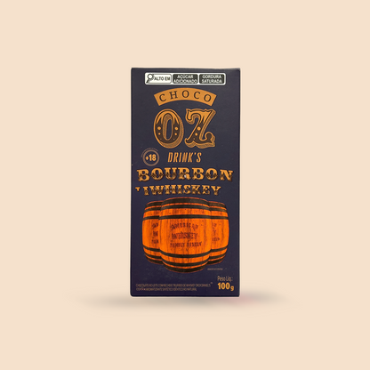 Choco Oz ao Leite com Jack Daniel's 100g