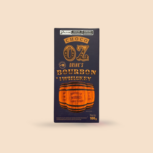 Choco Oz ao Leite com Jack Daniel's 100g