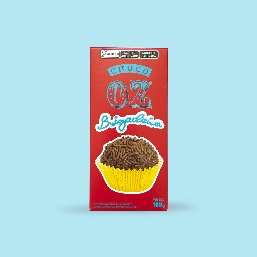 Choco Oz ao leite com Brigadeiro 100g