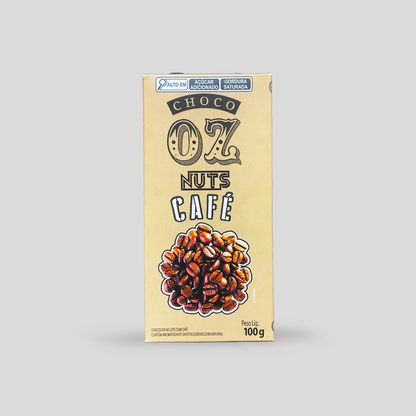Choco Oz ao Leite com Café 100g