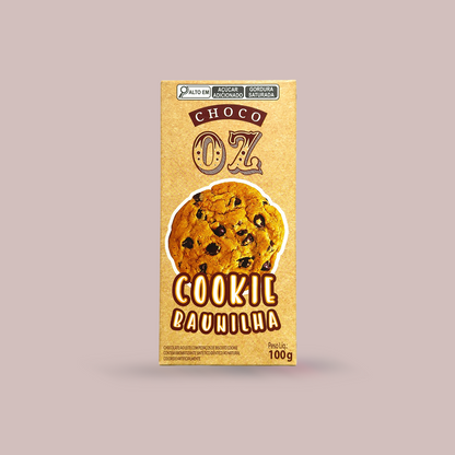 Choco Oz ao Leite com Cookies de Baunilha 100g