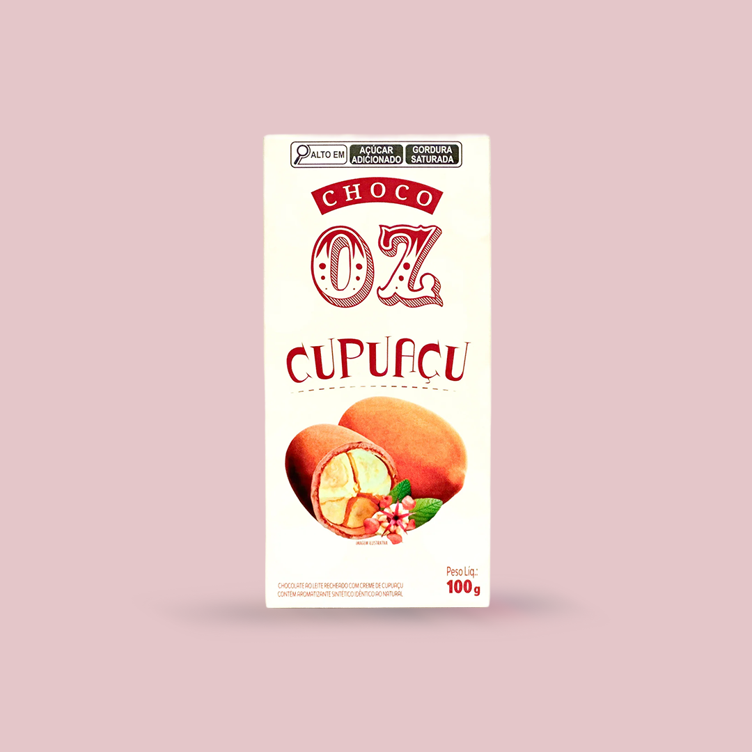 Choco Oz ao Leite com Creme Cupuaçu 100g