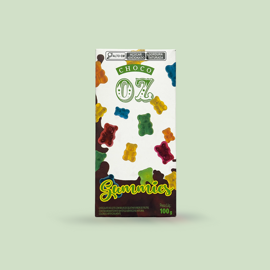 Choco Oz ao Leite com Gelatina 100g