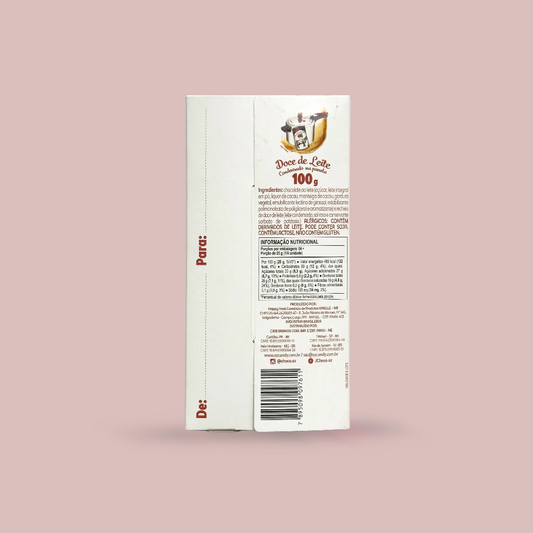 Choco Oz ao Leite com Doce de Leite Condensado 100g