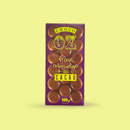 Choco Oz Meio Amargo 60% 100g