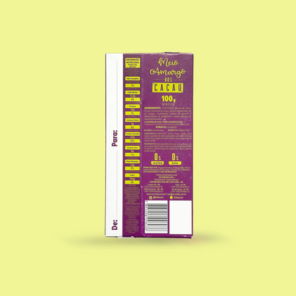 Choco Oz Meio Amargo 60% 100g