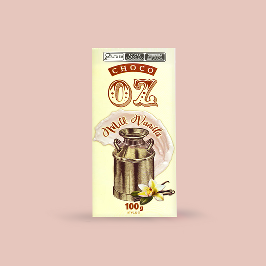 Choco Oz ao Leite com Baunilha 100g