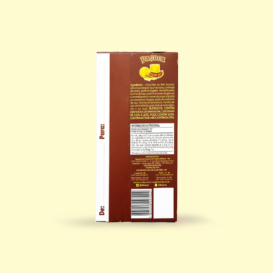 Choco Oz ao Leite com Paçoca Cremosa 100g