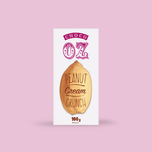 Choco Oz ao Leite com Creme de Amendoim Crocante 100g