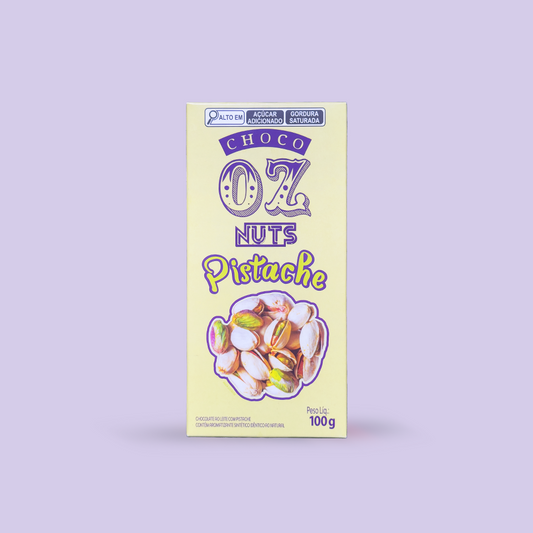 Choco Oz ao Leite com Pistache 100 Gr