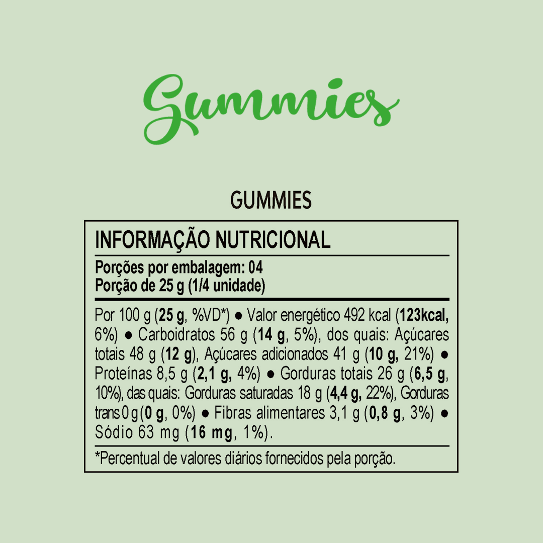 Choco Oz ao Leite com Gelatina 100g