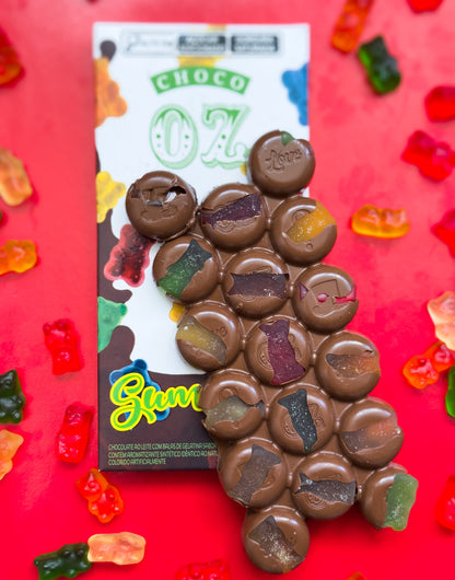 Choco Oz ao Leite com Gelatina 100g