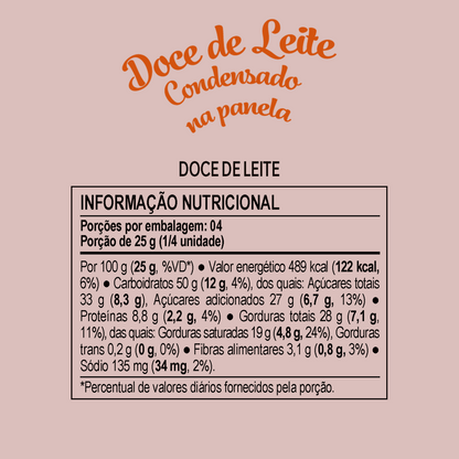 Choco Oz ao Leite com Doce de Leite Condensado 100g