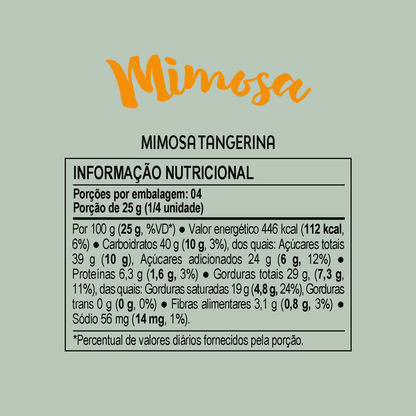 Choco Oz ao Leite com Creme de Tangerina 100g