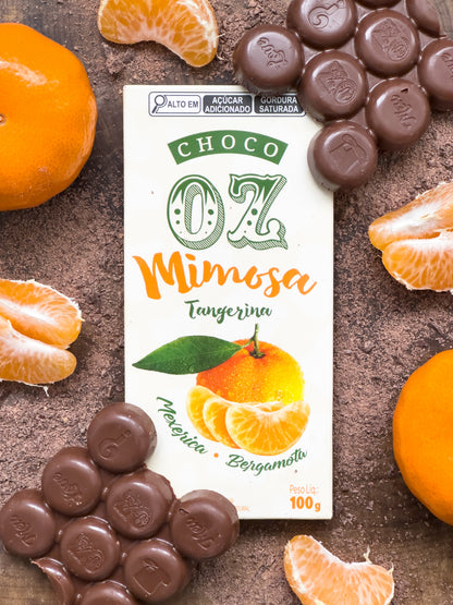 Choco Oz ao Leite com Creme de Tangerina 100g