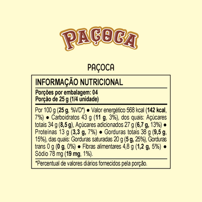 Choco Oz ao Leite com Paçoca Cremosa 100g