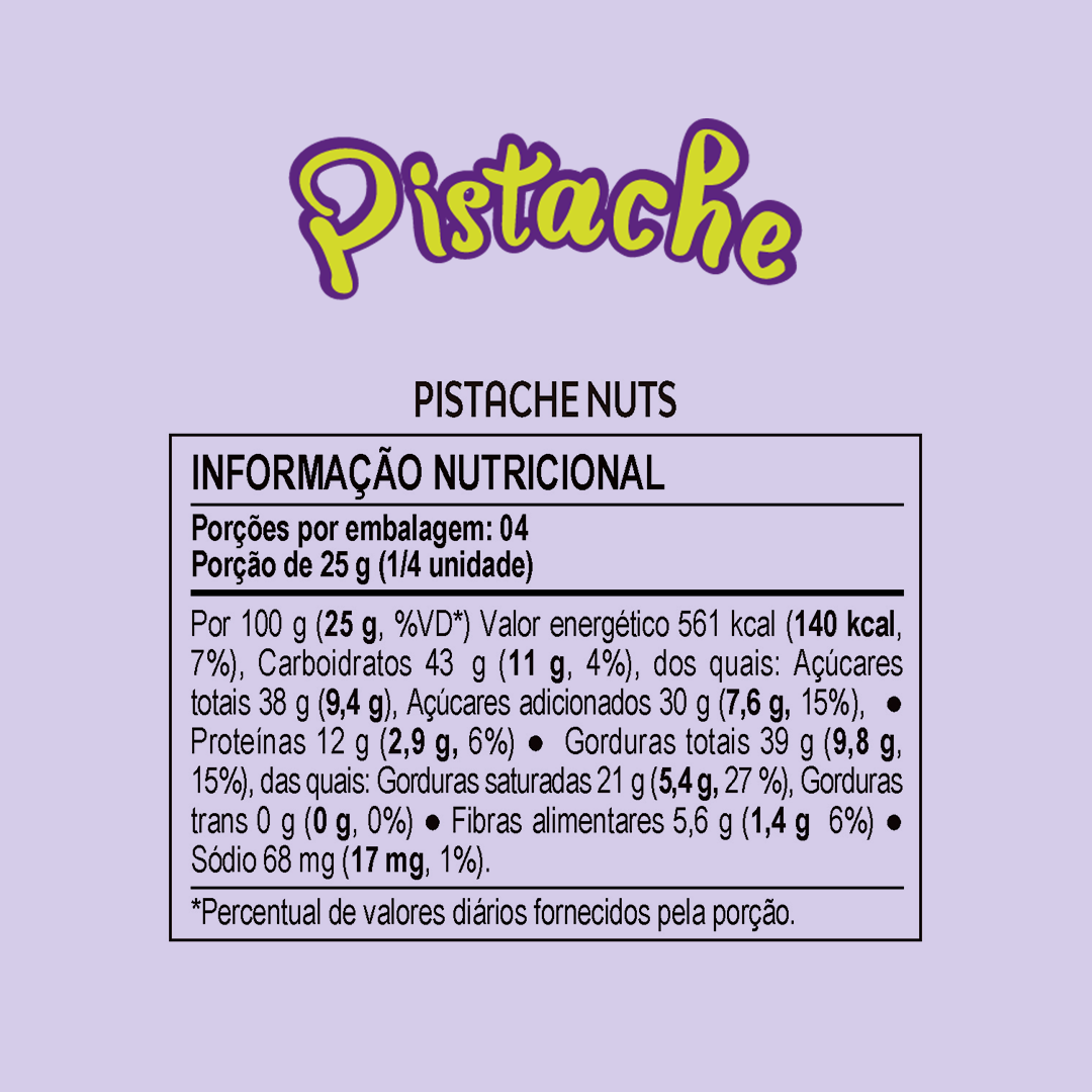 Choco Oz ao Leite com Pistache 100 Gr