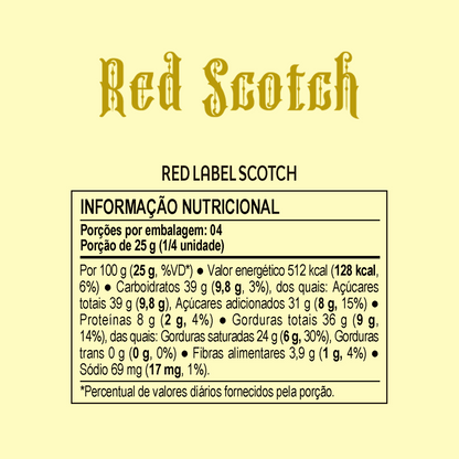 Choco Oz ao Leite com Jhonnie Walker Red 100g