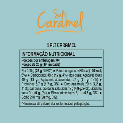 Choco Oz ao Leite com Caramelo e Sal Do Himalaia 100g
